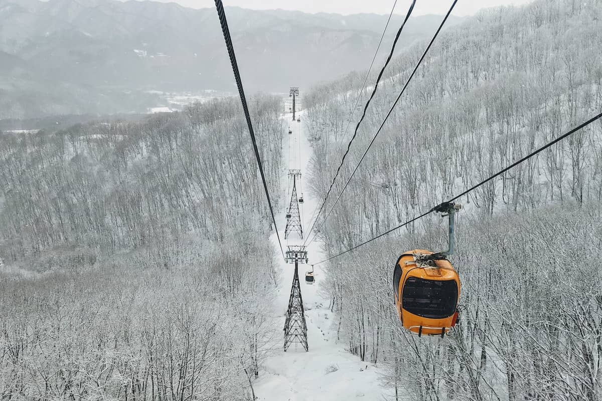 Ropeway in Hakuba